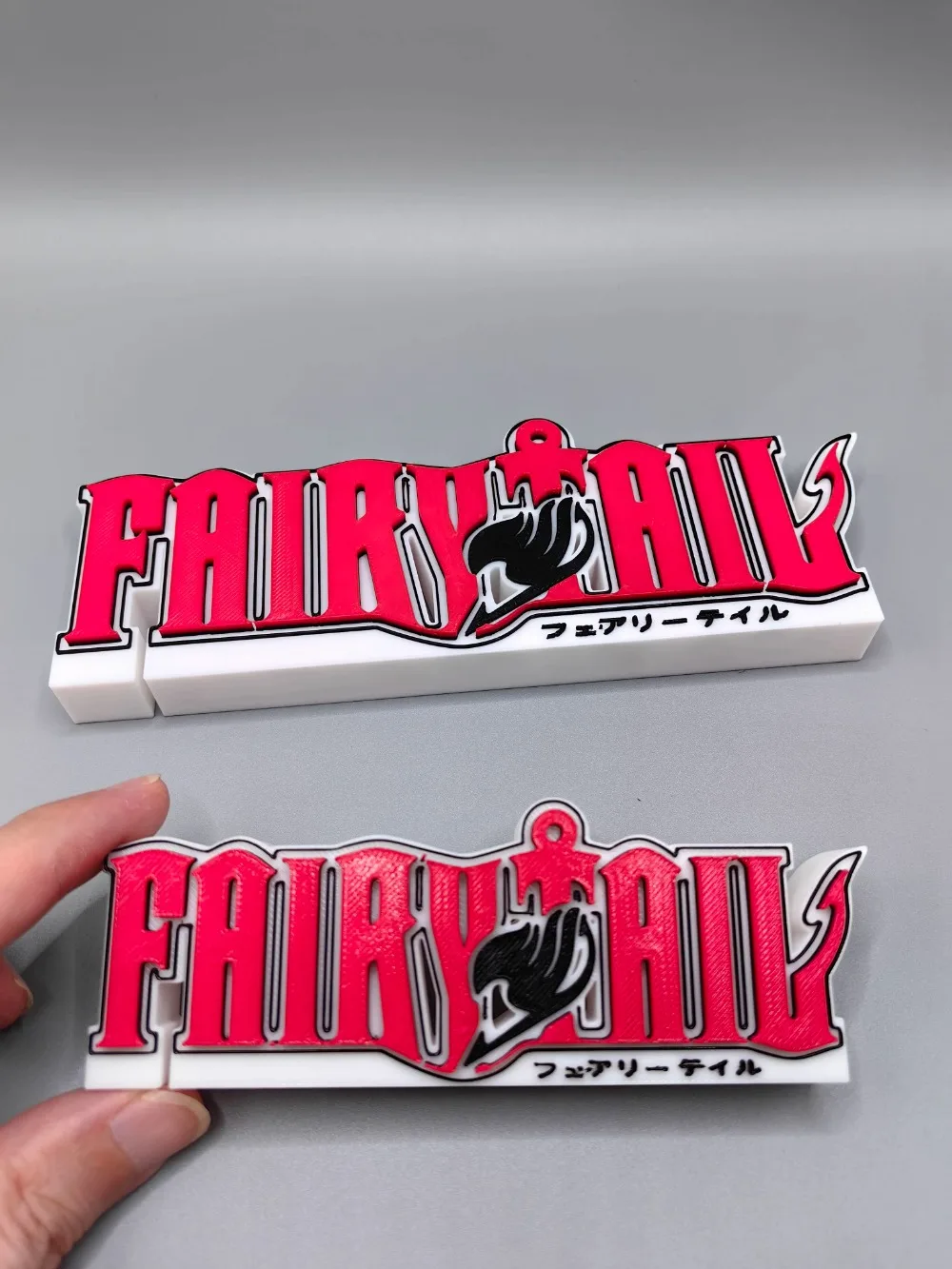 Anime Cosplay Title - Anime Fairy Tail 3D Gedruckt Modell