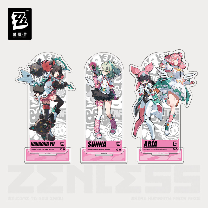 Anime Cosplay Seri - Offizielles Zenless Zone Zero Sunna Aria