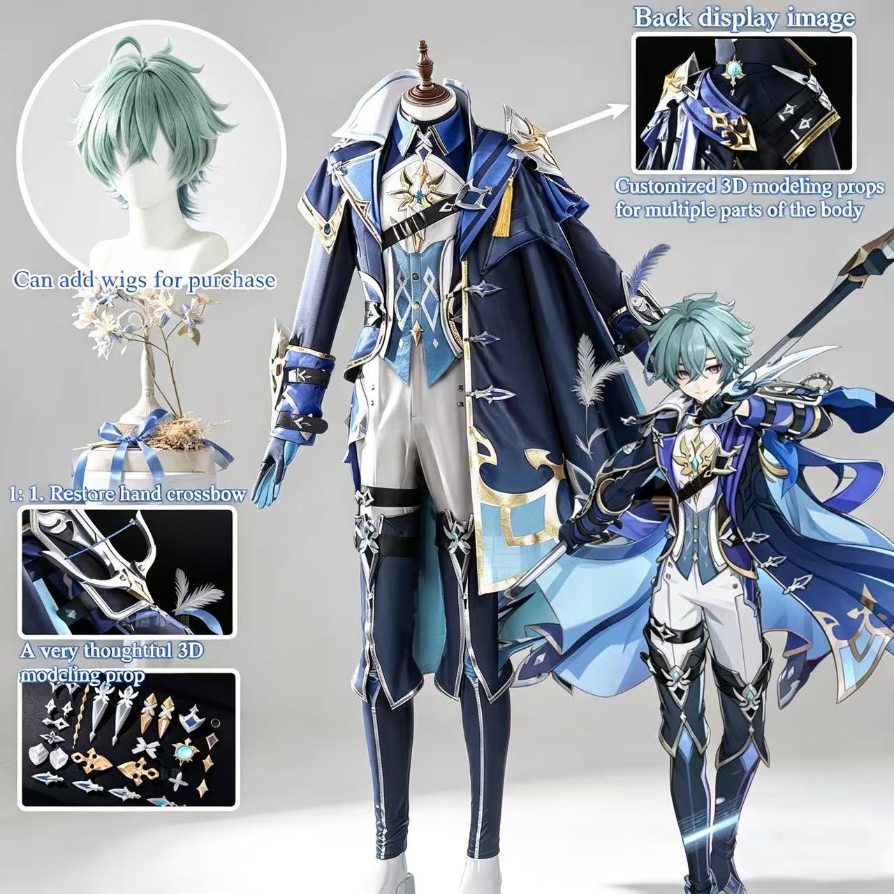 Anime Cosplay Seri - Lohen Cosplay Game Cosplay Series: Genshin