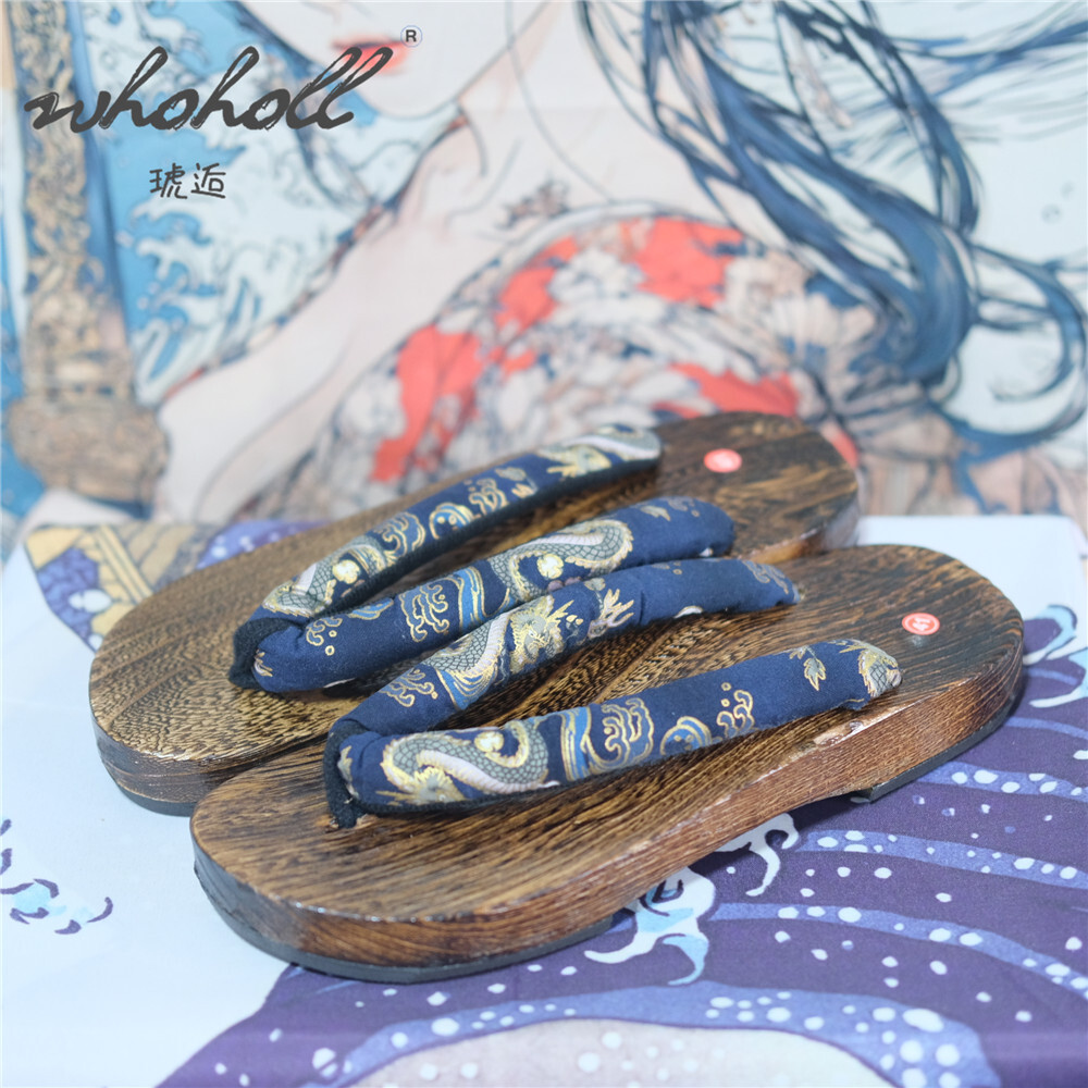 Anime Cosplay Thick - Mann Holz Clogs Hausschuhe Damen Japanische