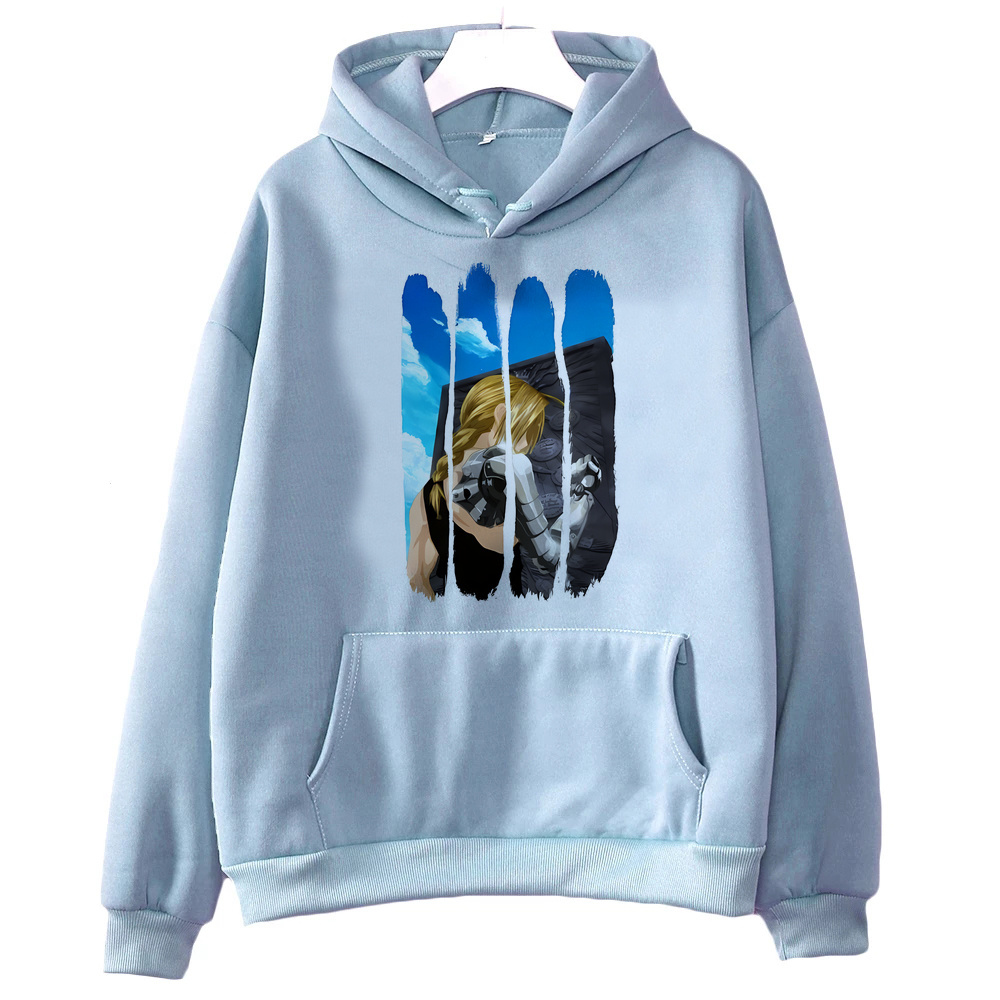 Fullmetal Alchemist Coat - Full Metal Alchemist Hoodies Damen Anime