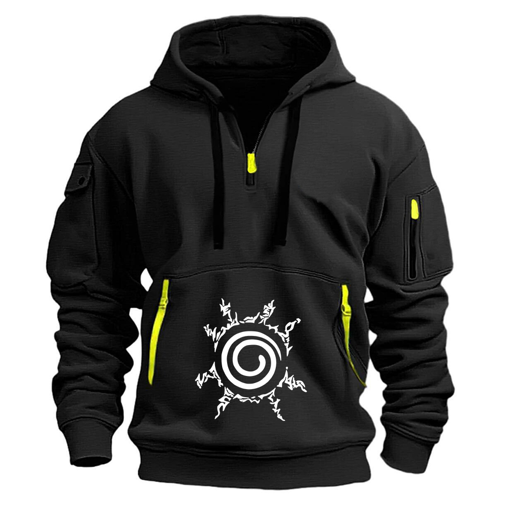 Fullmetal Alchemist Coat - 2026 Naruto Anime Print Frühling und