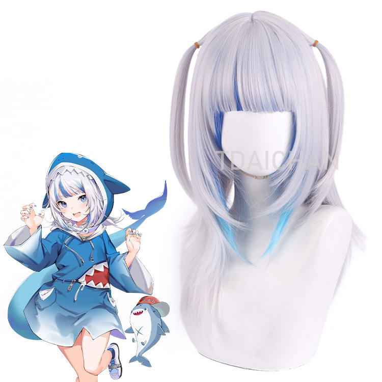 2025 Gawr Gura Cosplay-Perücke – Anime Cosplay Event 2025 Bewertung und Preis
