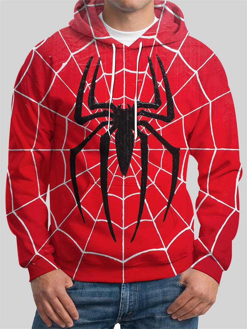 Spinne Muster Herrenmode Hoodi – Fullmetal Alchemist Coat Bewertung und Preis