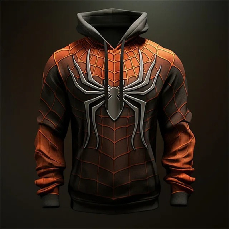 Spinne Muster Herrenmode Hoodi – Fullmetal Alchemist Coat Bewertung und Preis