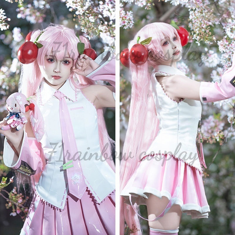 Sakura Mikuu Cosplay Kostüme M – Anime Cosplay Easy Bewertung und Preis
