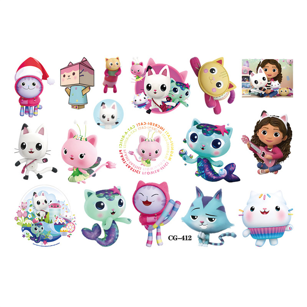 Gabby Puppenhaus Kind Tattoo A – Anime Cosplay Buy Bewertung und Preis