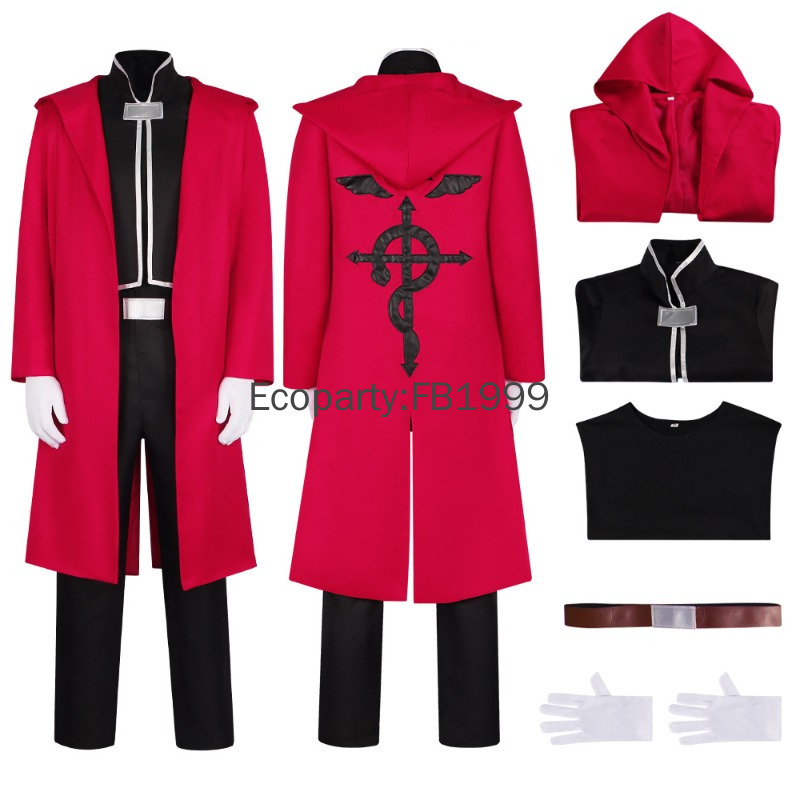 Anime Alchemist Edward Elric C – Fullmetal Alchemist Coat Bewertung und Preis