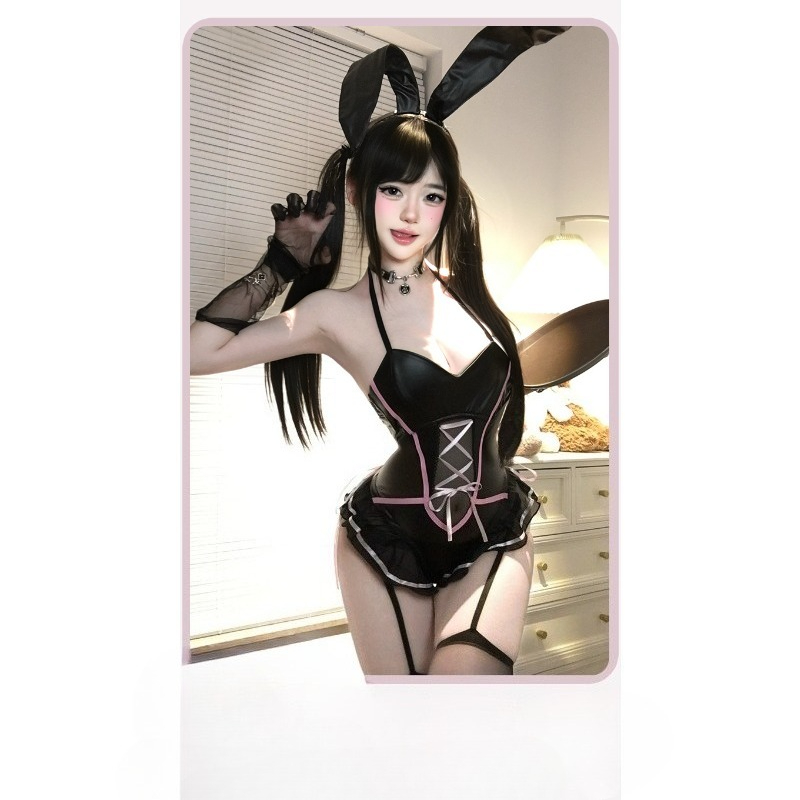Sexy Bunny Girl Dessous Korset – Cosplay Anime Bunny Girl Bewertung und Preis