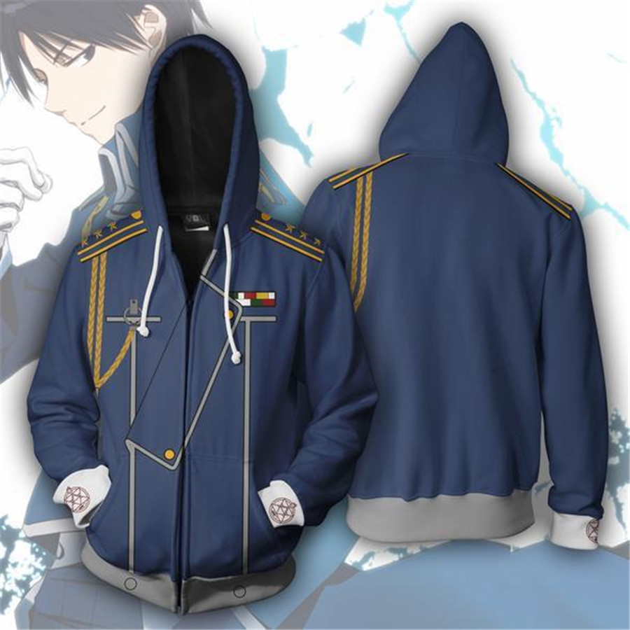 Anime Cosplay Sweatshirts Trai – Fullmetal Alchemist Coat Bewertung und Preis
