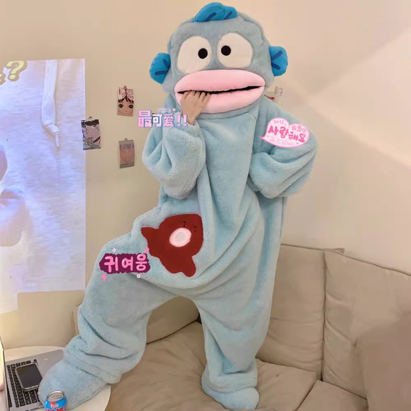 Hangyodon Niedlicher Fisch-One – Anime Cosplay Thick Bewertung und Preis
