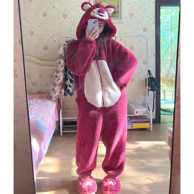 Frauen Onesie Tier Pyjamas Win – Anime Cosplay Thick Bewertung und Preis
