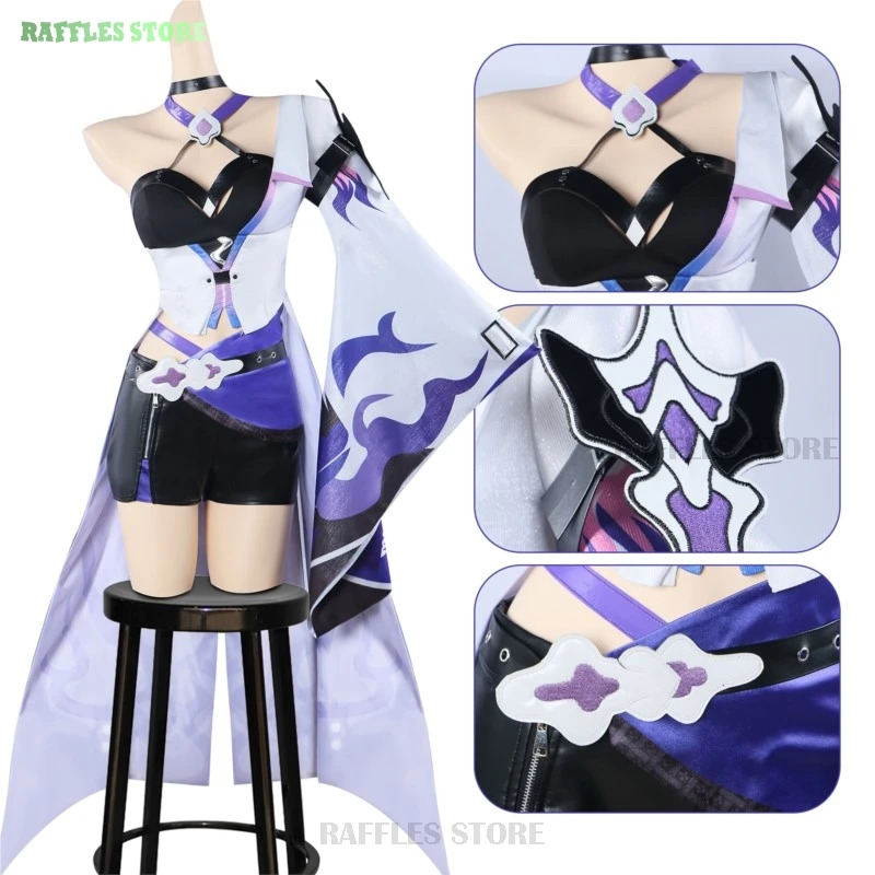2025 Acheron Kostüm Perücke Sp – Anime Cosplay Event 2025 Bewertung und Preis
