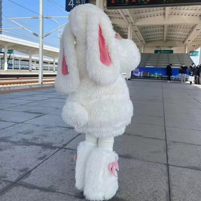 Mädchen Niedliches Cartoon-Plü – Cosplay Anime Bunny Girl Bewertung und Preis