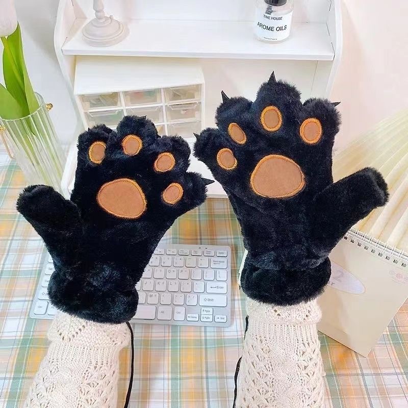 Dicke Samthandschuhe mit Katze – Anime Cosplay Thick Bewertung und Preis